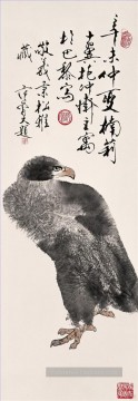 Fangzeng eagle traditionnelle Peinture à l'huile